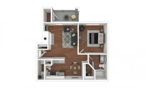 Cortland Arbor Hills Plano FloorPlan 1