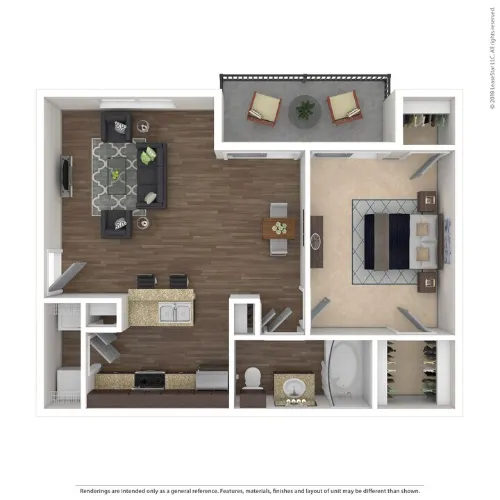 Cortland North Plano Floor plan 1