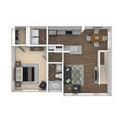 Cortland North Plano Floor plan 3