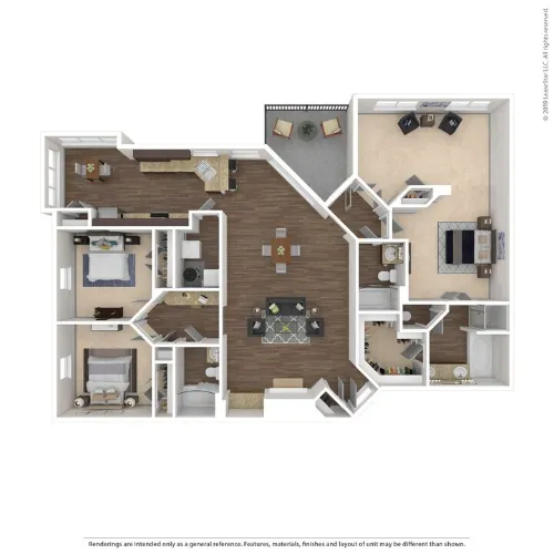 Cortland North Plano Floor plan 9