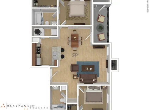 Cottages at Tulane Plano FloorPlan 4