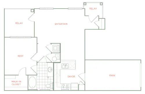 Creekside Townhomes Richardson FloorPlan 3