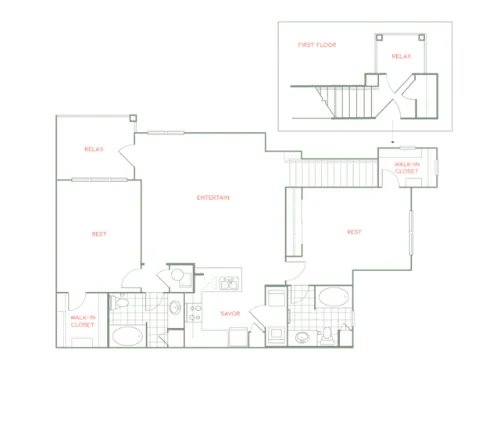Creekside Townhomes Richardson FloorPlan 7