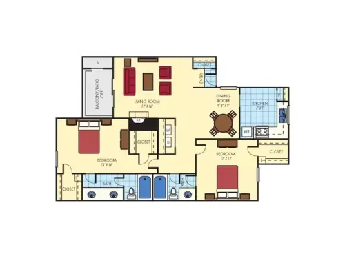 Creekside Village Plano Floor plan 2