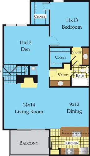 Custer Park Plano Floorplan 3
