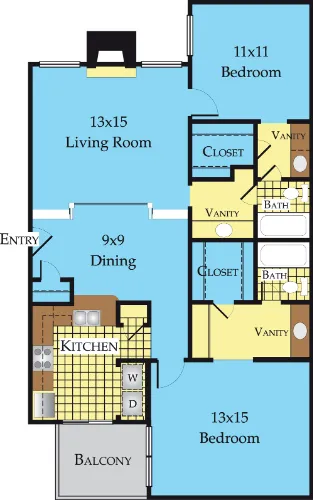 Custer Park Plano Floorplan 5