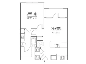 Cyan Craig Ranch McKinney Floorplan 1