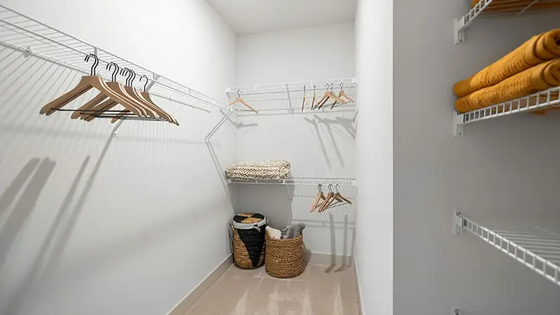 East Bend Apartments Walk-In Closets