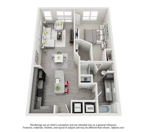 Echo Apartments Dallas Floorplan 10