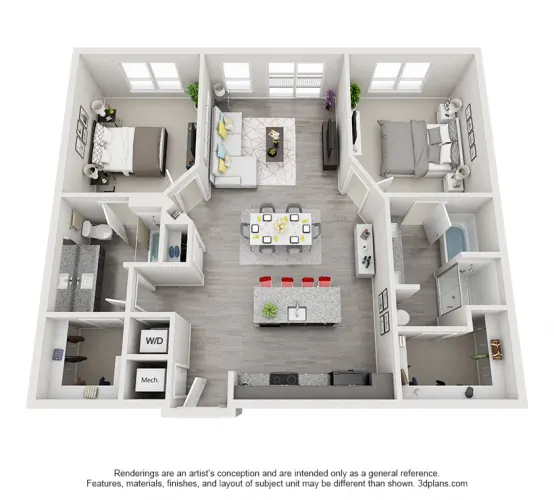 Echo Apartments Dallas Floorplan 19