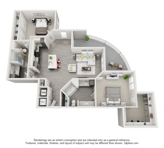 Echo Apartments Dallas Floorplan 20