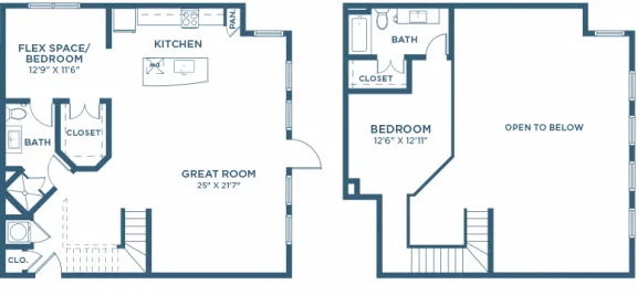 Echo Apartments Dallas Floorplan 23