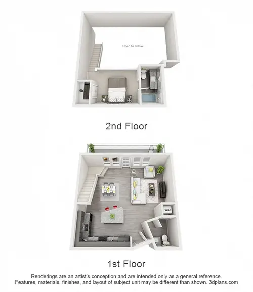 Echo Apartments Dallas Floorplan 6