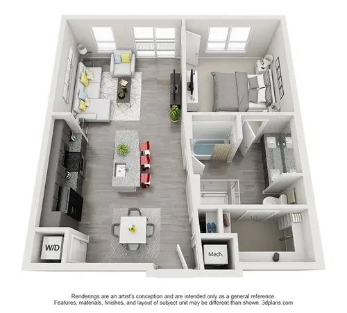 Echo Apartments Dallas Floorplan 8