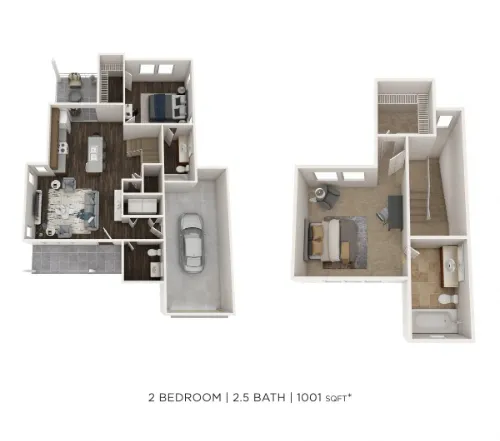Elevate at Skyline Townhomes FloorPlan 3