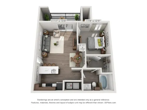 Flatiron District at Austin Ranch FloorPlan 2