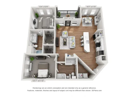 Flatiron District at Austin Ranch FloorPlan 23