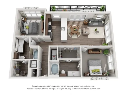 Flatiron District at Austin Ranch FloorPlan 29