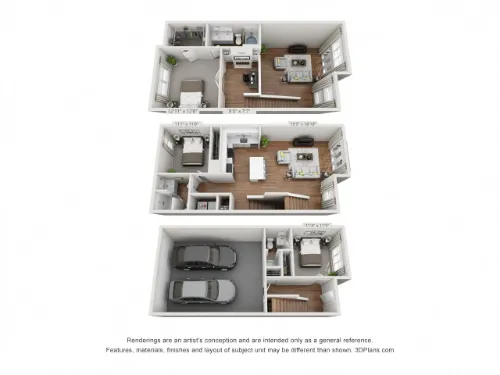 Flatiron District at Austin Ranch FloorPlan 35