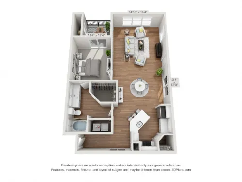 Flatiron District at Austin Ranch FloorPlan 5