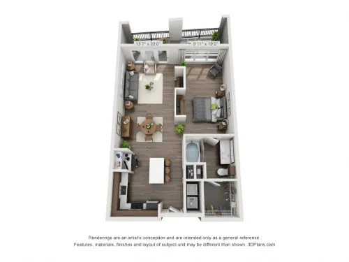 Flatiron District at Austin Ranch FloorPlan 7