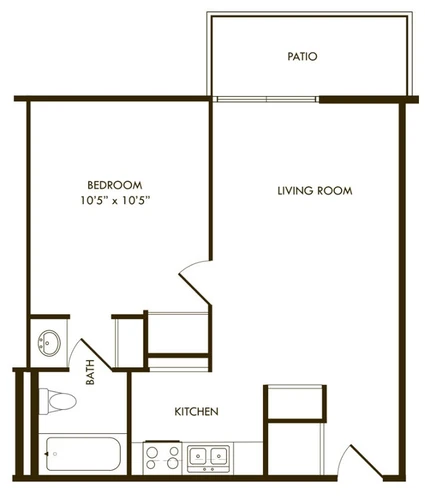 Forest Dale Apartments Floorplan 2