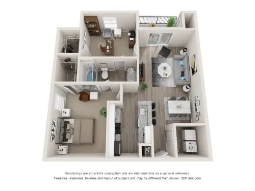 Gateway East at the Arts District Dallas Floorplan 10