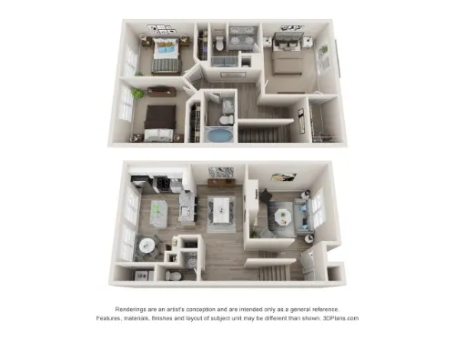 Gateway East at the Arts District Dallas Floorplan 22
