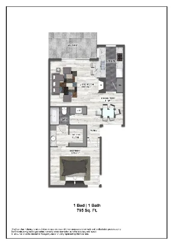 Hunters Glen Apartments Plano Floorplan 2