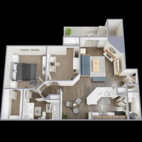 Lakeshore at Preston Plano FloorPlan 4