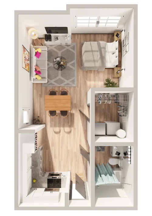 Legacy North Plano FloorPlan 1