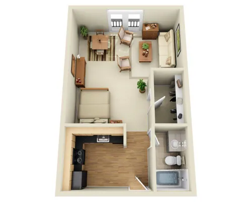 Legacy Village Apartment Homes Plano FloorPlan 5