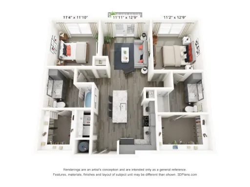 Lucia Apartments Frisco Floorplan 10