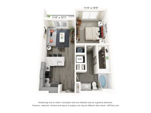 Lucia Apartments Frisco Floorplan 2