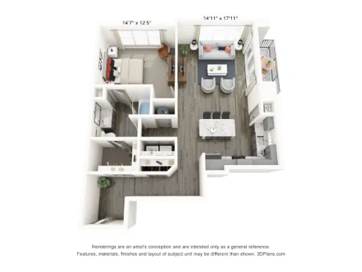 Lucia Apartments Frisco Floorplan 7