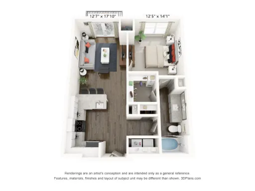 Lucia Apartments Frisco Floorplan 8