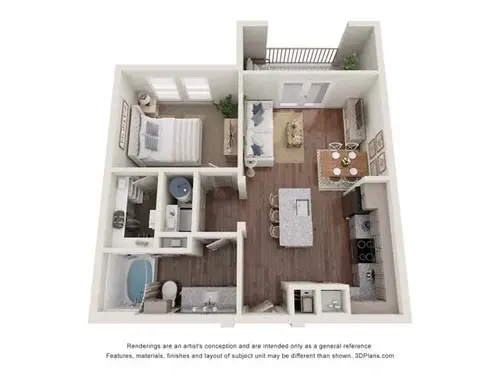 Luxia Craig Ranch McKinney Floorplan 1