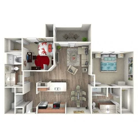 Luxia Craig Ranch McKinney Floorplan 4