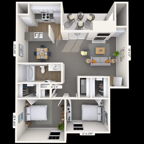 MAA Highwood Plano FloorPlan 10