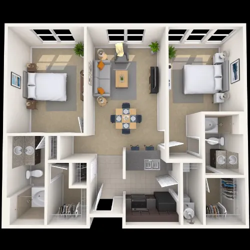 MAA Legacy Plano FloorPlan 16