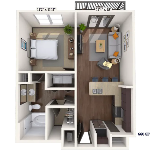 MAA Market Center Floor plan 2