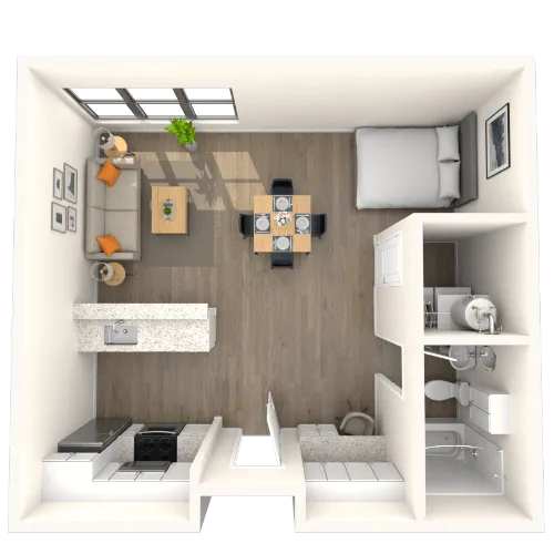 MAA North Hall Dallas Floorplan 1
