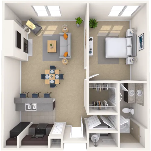 MAA North Hall Dallas Floorplan 10