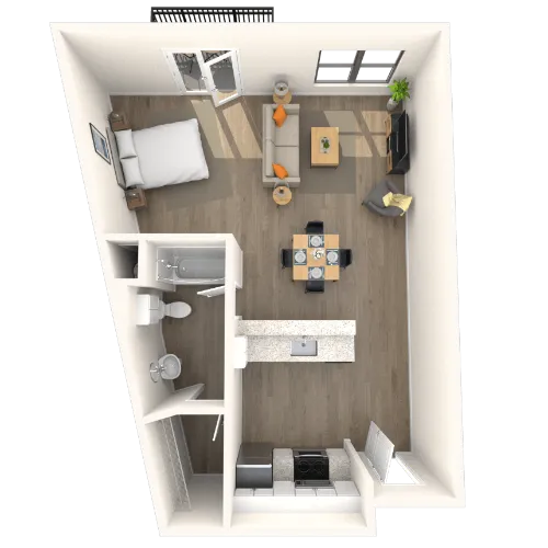 MAA North Hall Dallas Floorplan 3