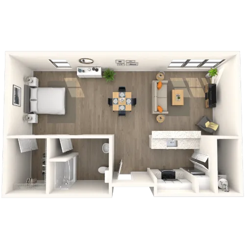 MAA North Hall Dallas Floorplan 4