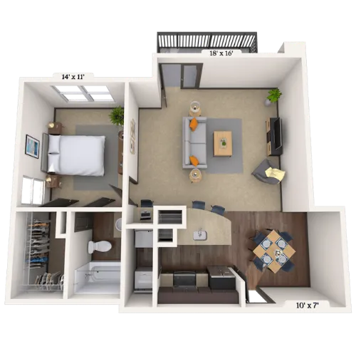 MAA Starwood Frisco Floor plan 1