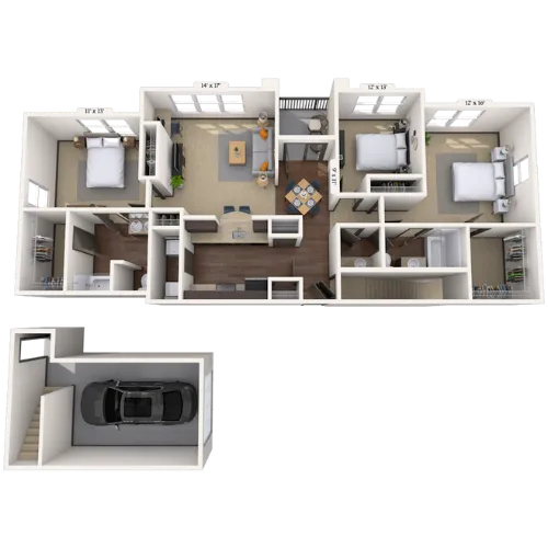 MAA Starwood Frisco Floor plan 7