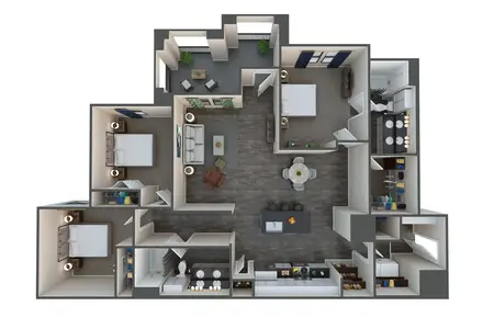 Marquis Dominion Apartments FloorPlan 16