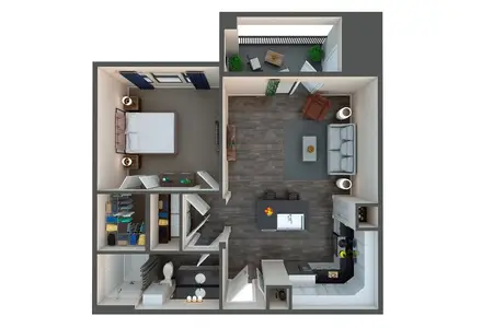 Marquis Dominion Apartments FloorPlan 3