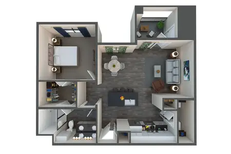 Marquis Dominion Apartments FloorPlan 4